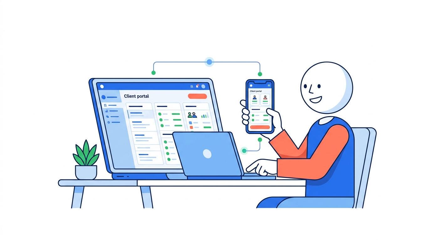 Client Portal Web and Mobile APP